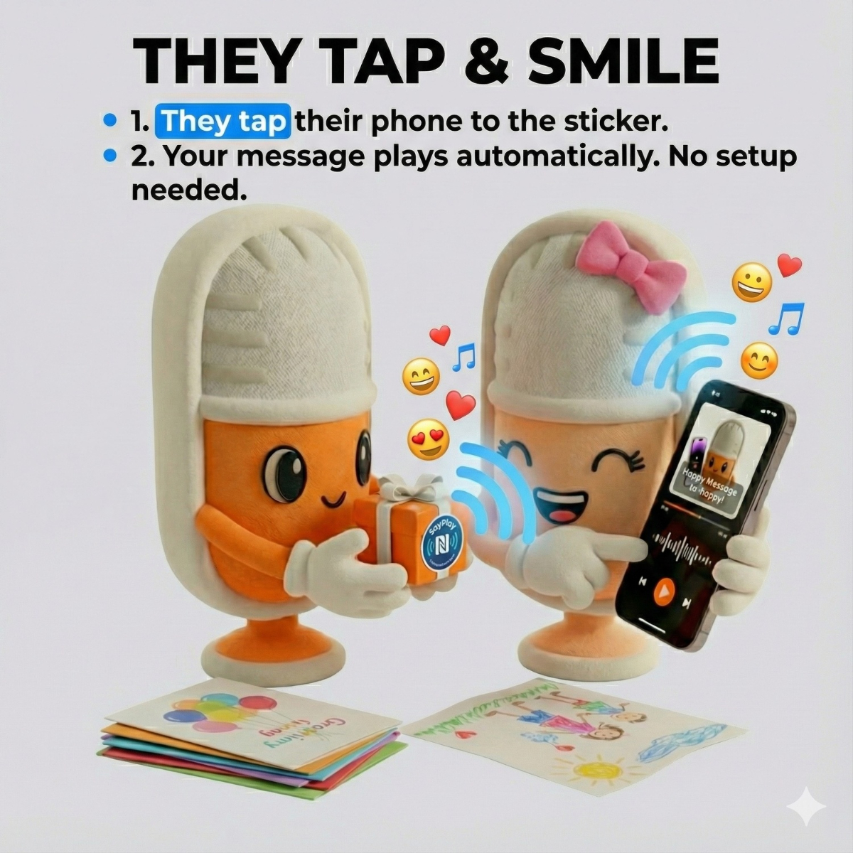 They Tap & Smile