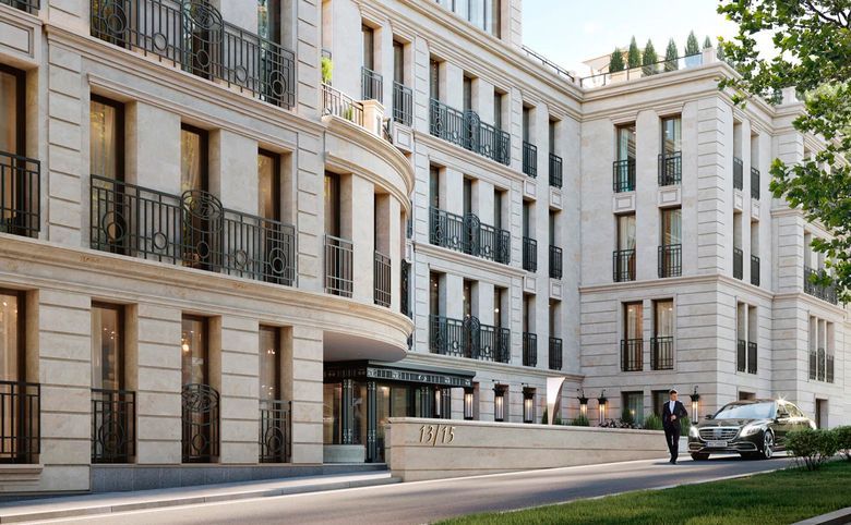 Клубный дом в Газетном