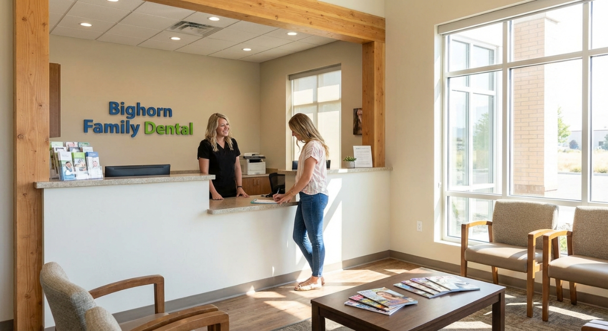Bighorn Family Dental Reception