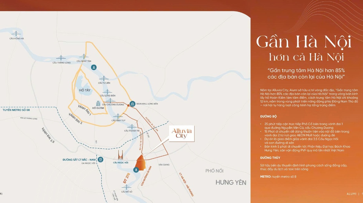 Vị trí dự án Alluvia City