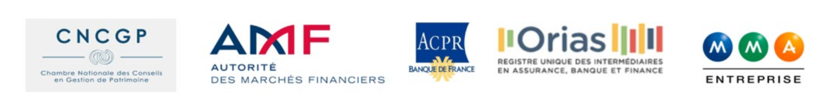 Certifications - CNCGP, AMF, ACPR, ORIAS, MMA