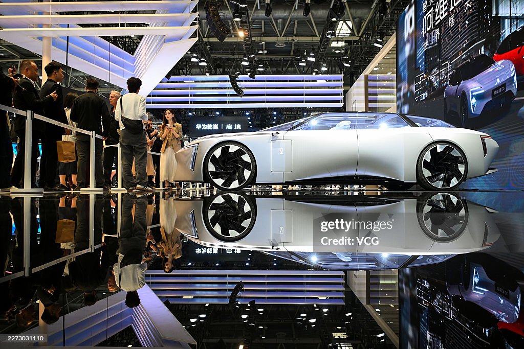 Auto China 2026 — Salão do Automóvel de Pequim com veículos elétricos chineses em exposição