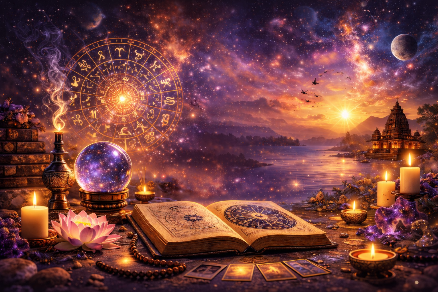 Cosmic spiritual background