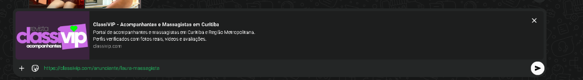 Mel Soares -  em Curitiba Xaxim