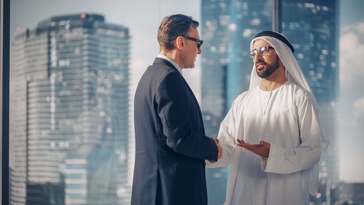 Professional business meeting