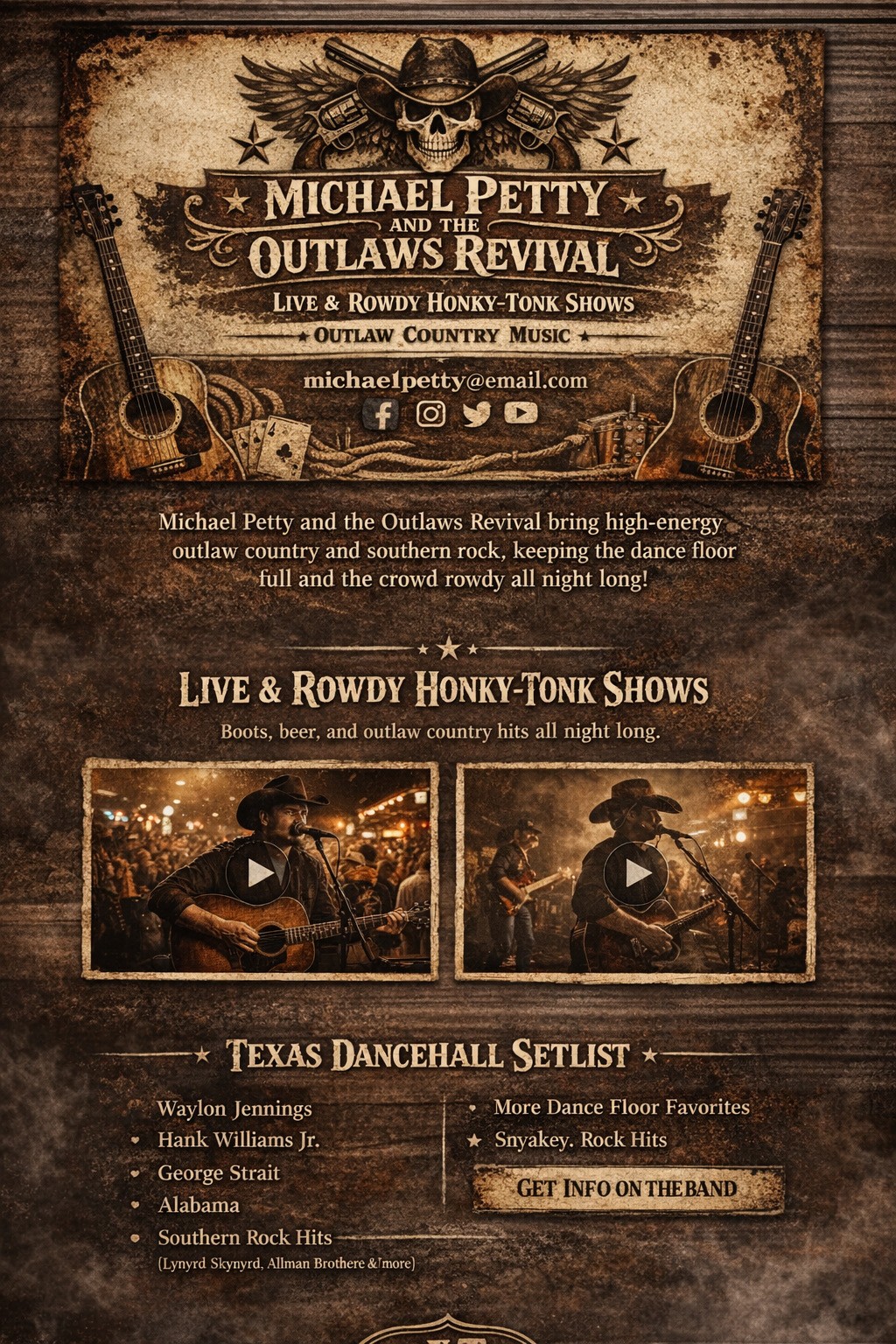 Michael Petty and the Outlaws Revival