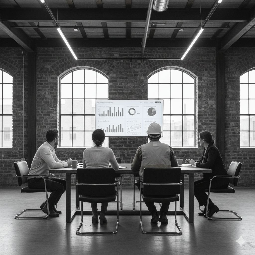 Equipo profesional de Golden Publicity trabajando en estrategias de marketing