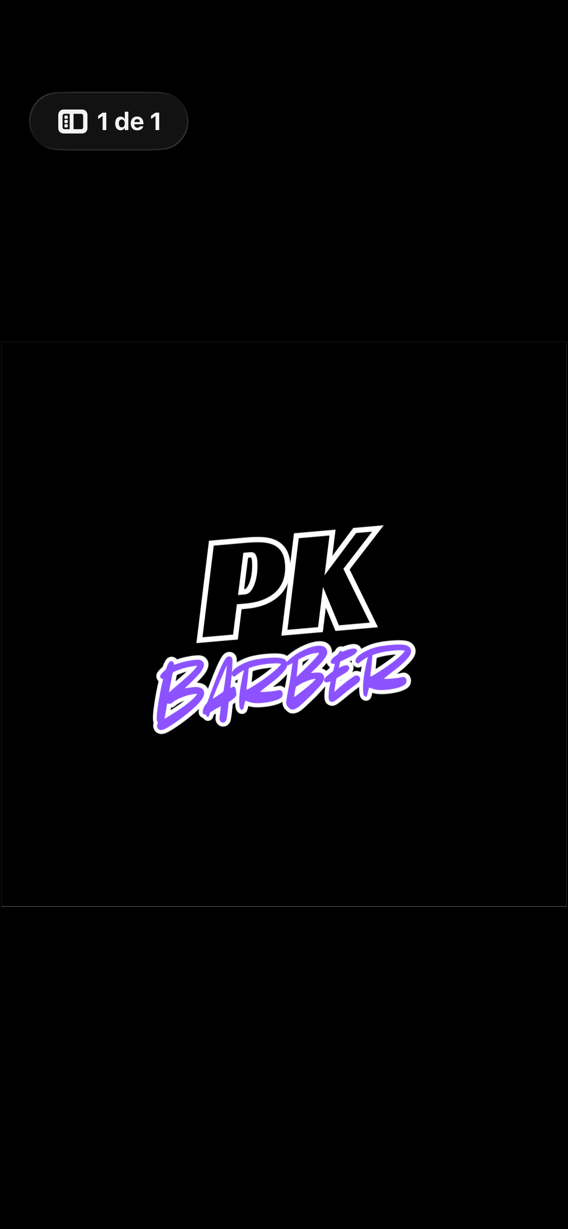 PK Barber Logo