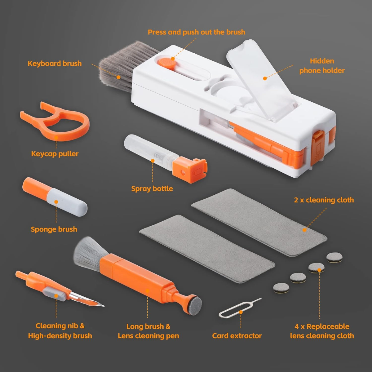 Kit completo de 11 herramientas