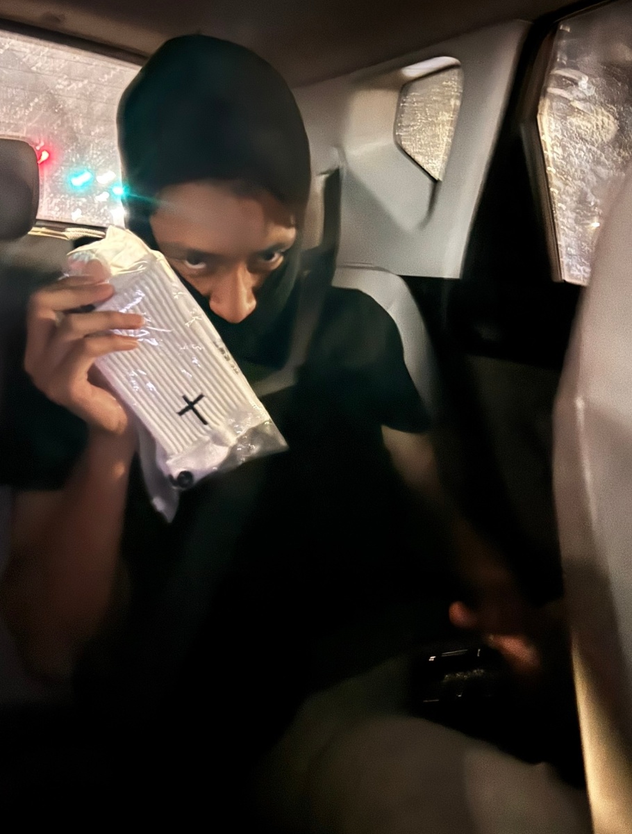 Customer using JSGripSocks