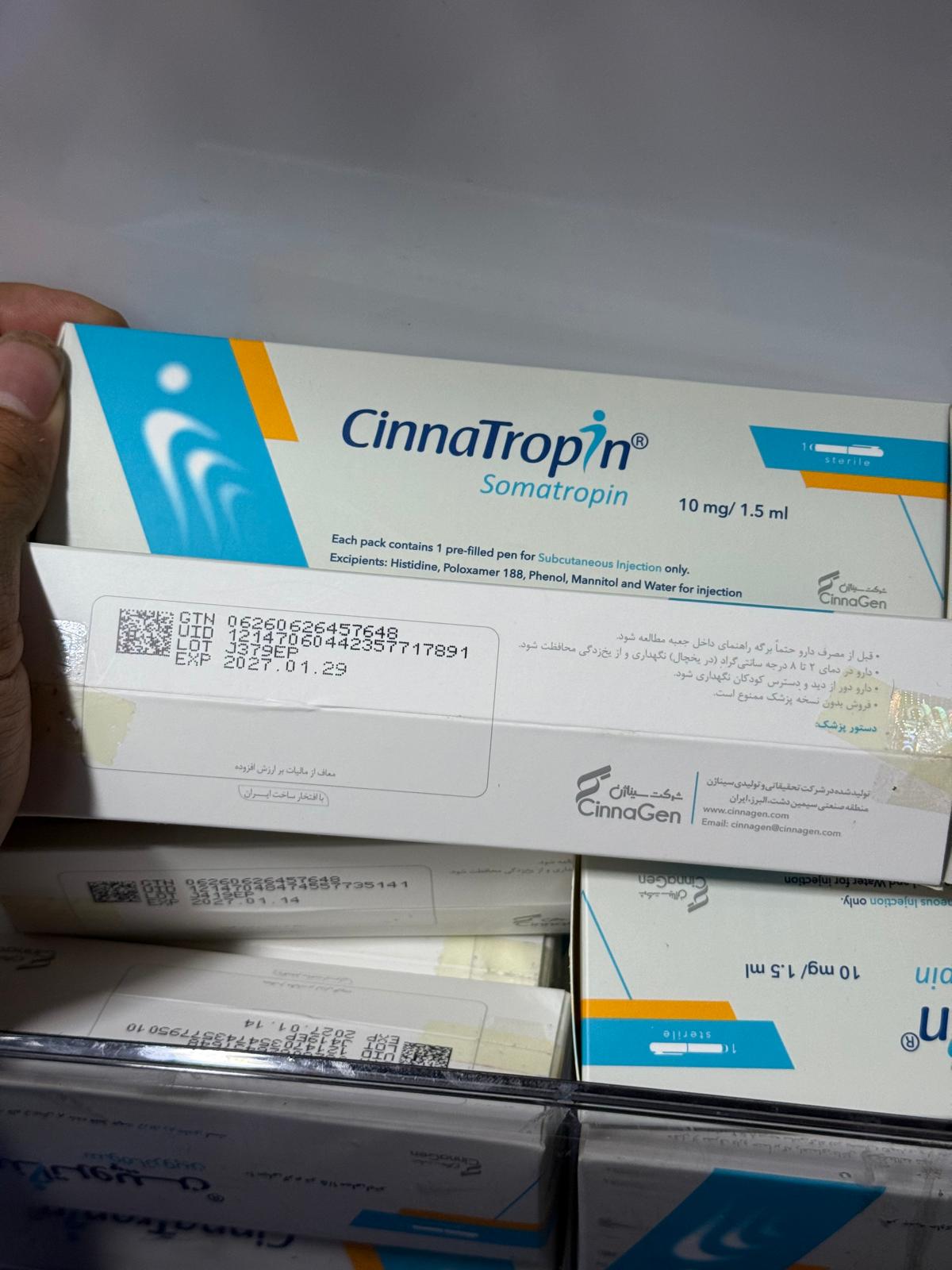 Cinnatropin (Genotropin muadili) satın al - en uygun fiyat