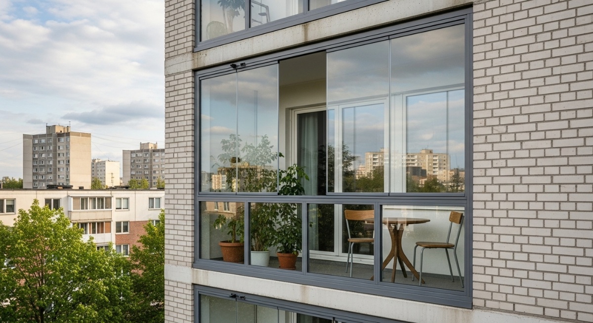 Katlanır Cam Balkon - İzmir cam balkon hizmetleri