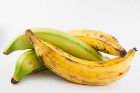 Fresh plantains rich in nutrients
