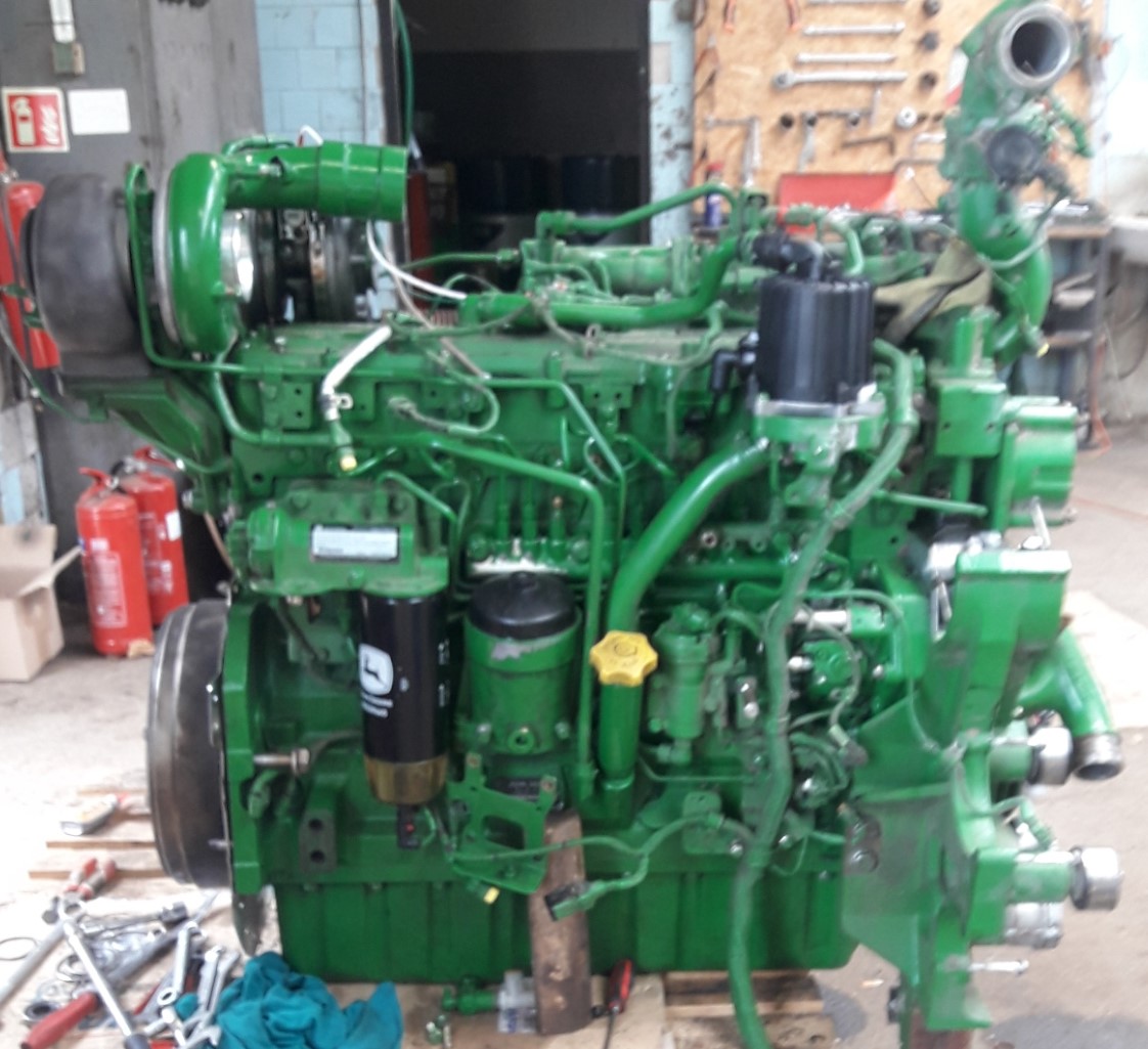 S670 kombájn motor felújítás