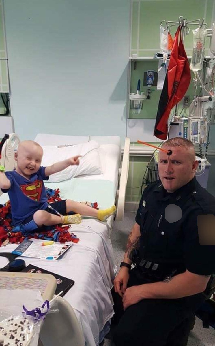 Damon Cole - Police Officer and Superhero Visitor