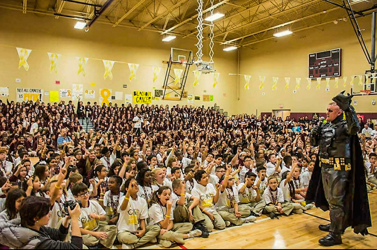 Vehicle at community event