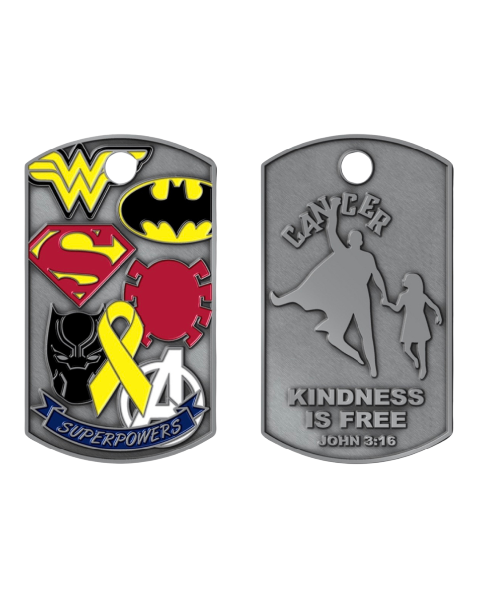 Superpower Dog Tags for Children