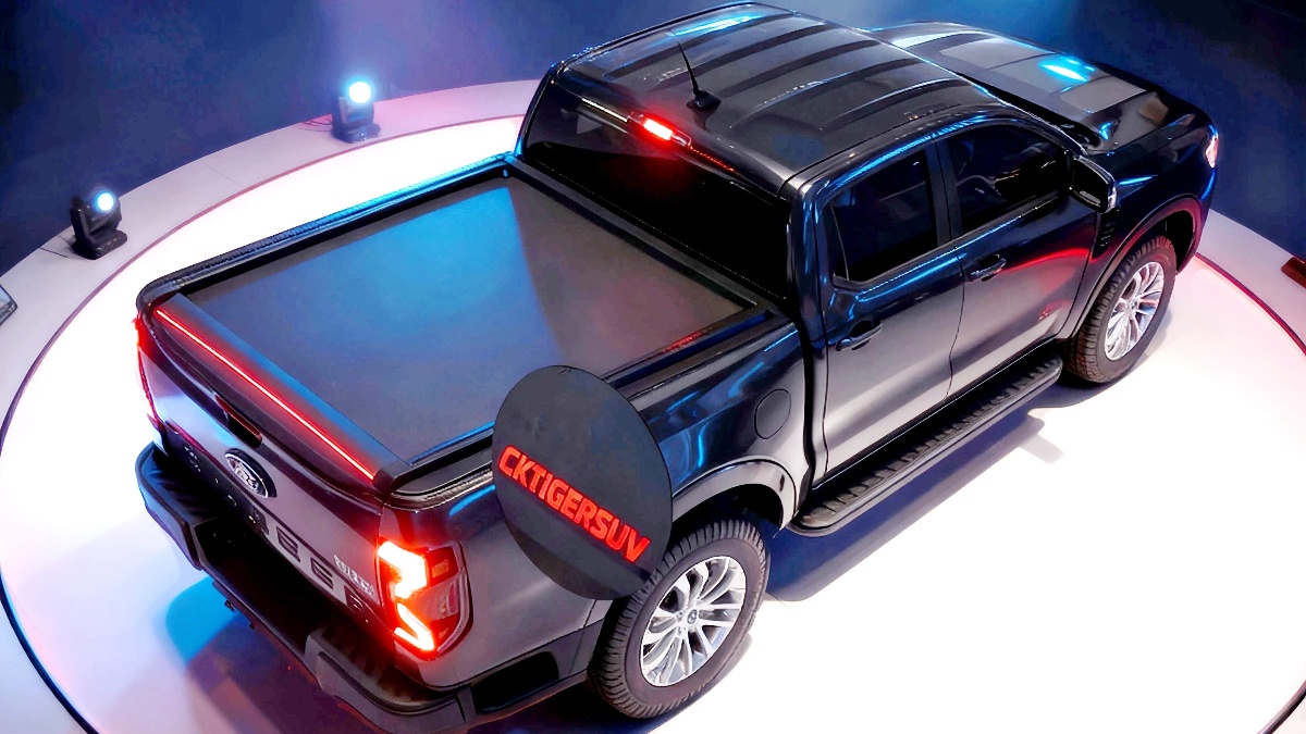 智能皮卡车卷帘盖