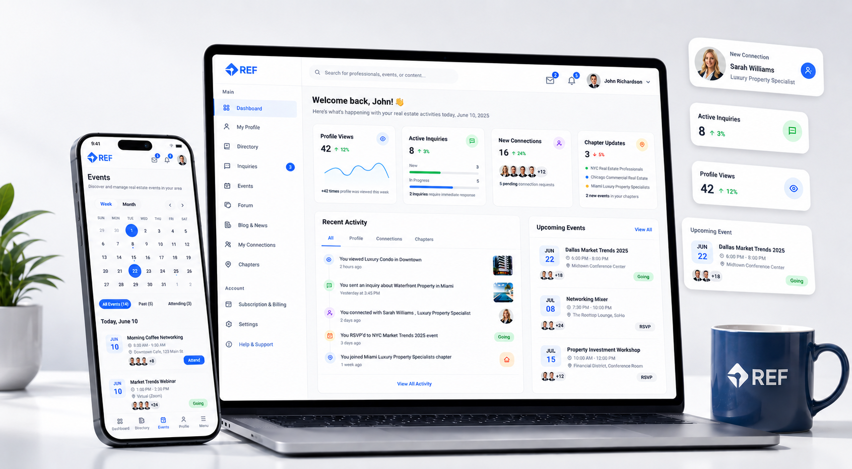 REF Platform Dashboard