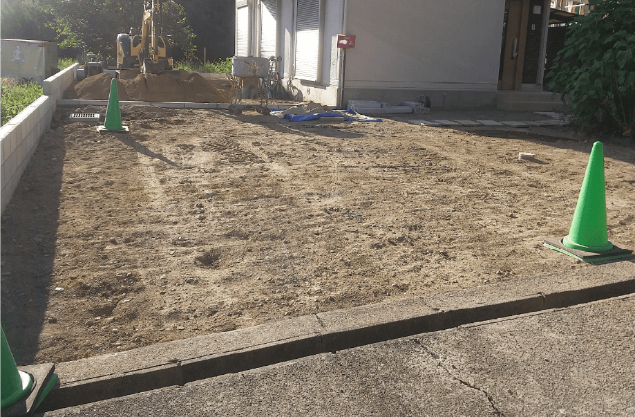 お庭の解体・処分