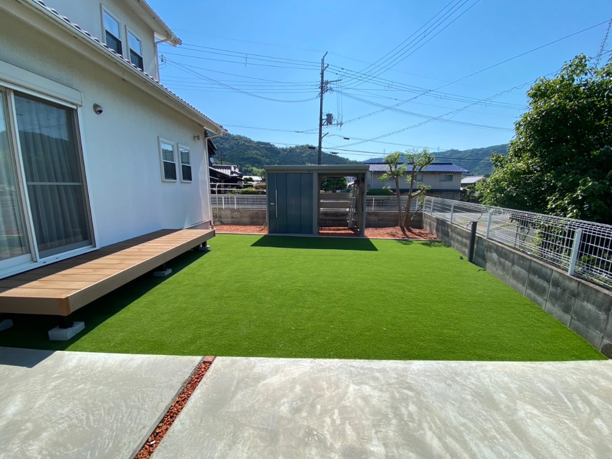 牛尾立正園の伝統的な造園技術