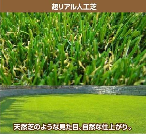 超リアル人工芝の詳細