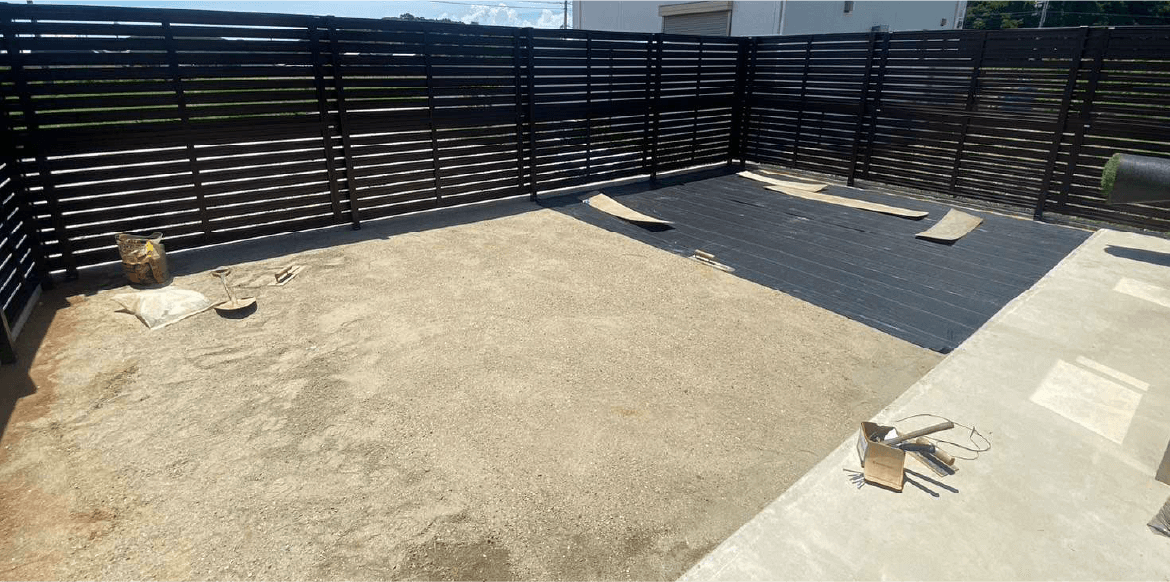 お庭の解体・処分