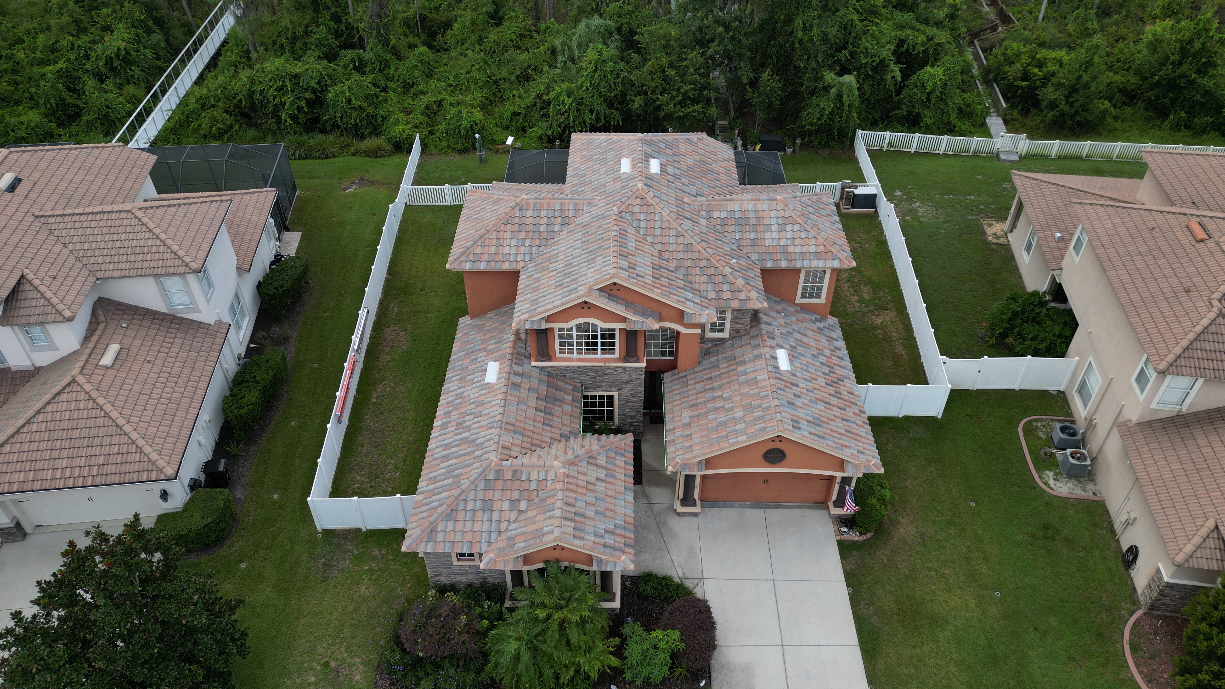 New Tile Roof Installation