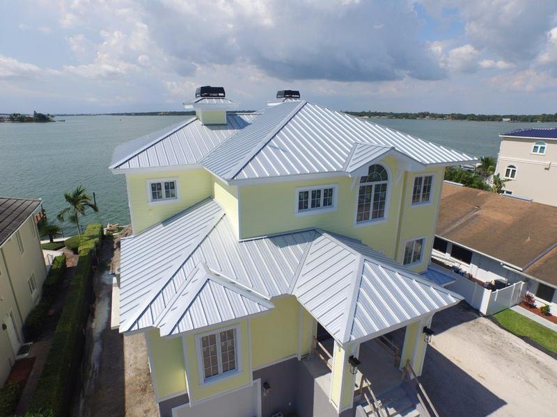 Metal Roof Detail — Standing Seam