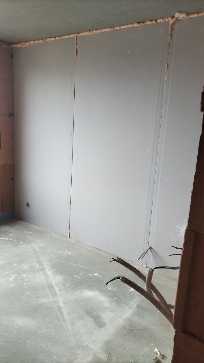 Gyprocwand installatie