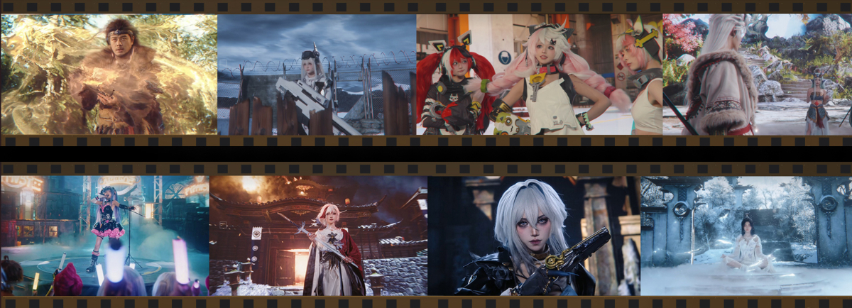 虚拟制片作品集锦胶片