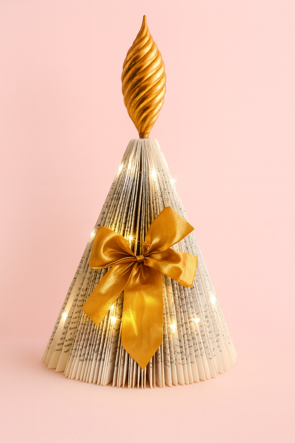 Sapin – Flamme Dorée & Lumières