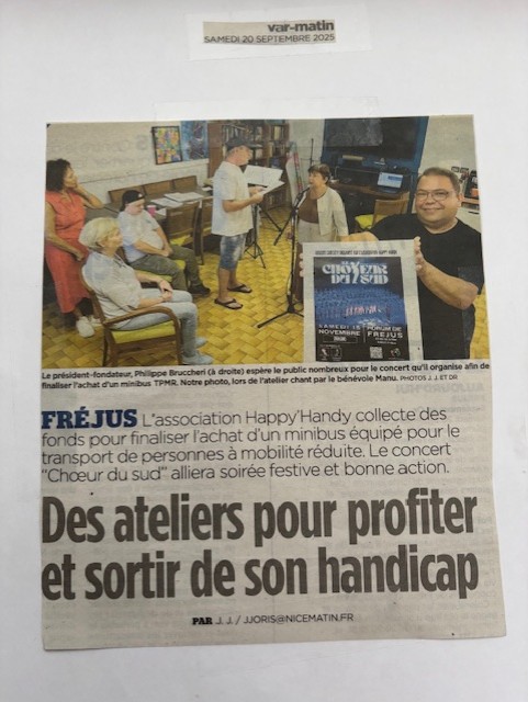 Article de presse Happy'Handy