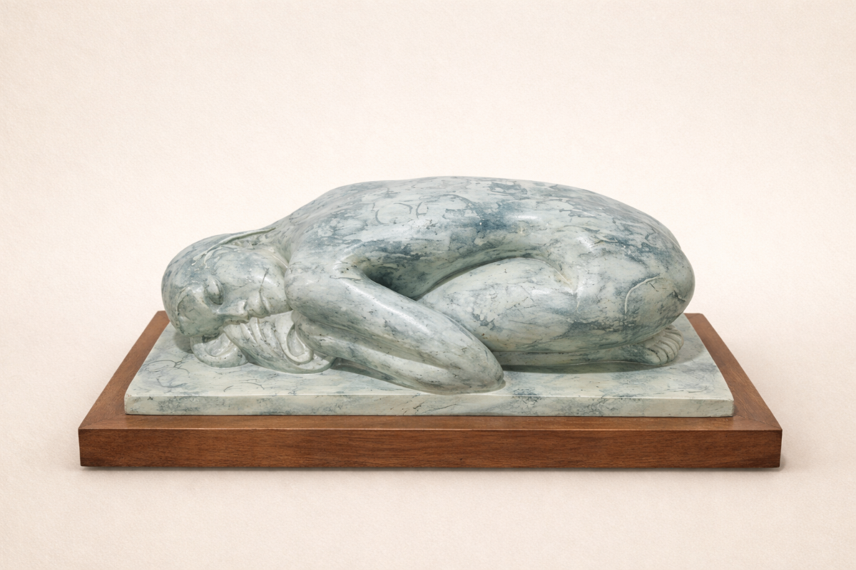 Bleue – socle bois 2 cm