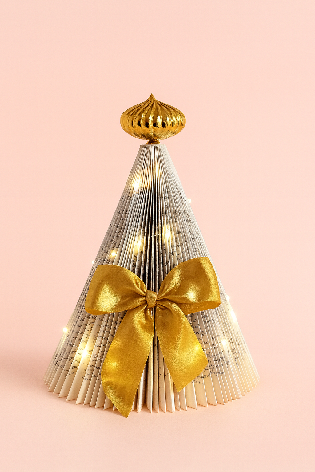 Sapin de Noël – Or & Lumières