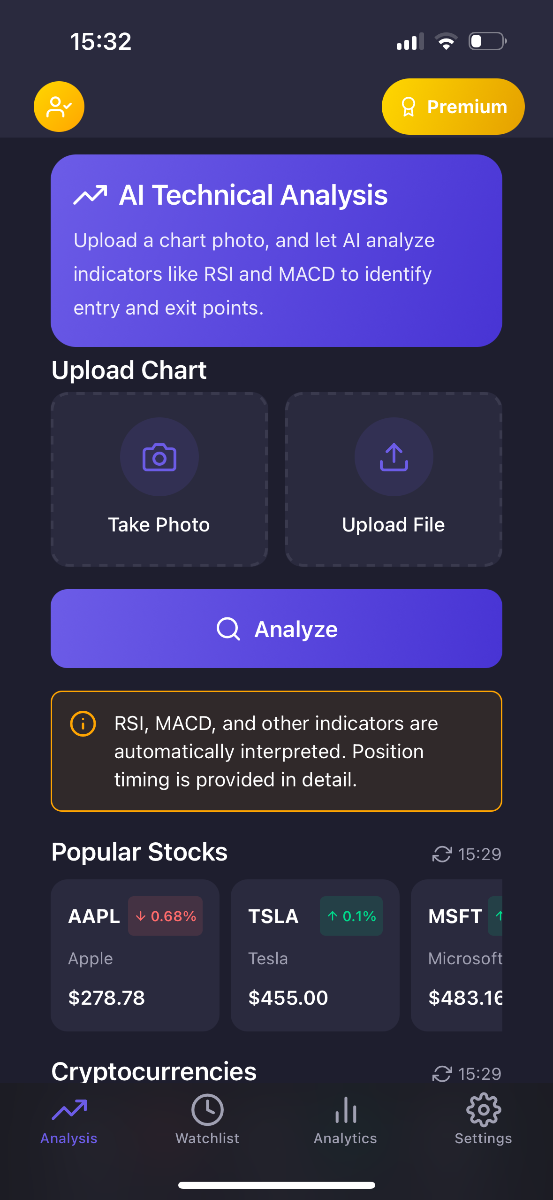 ChartQ uygulama ekran görüntüsü