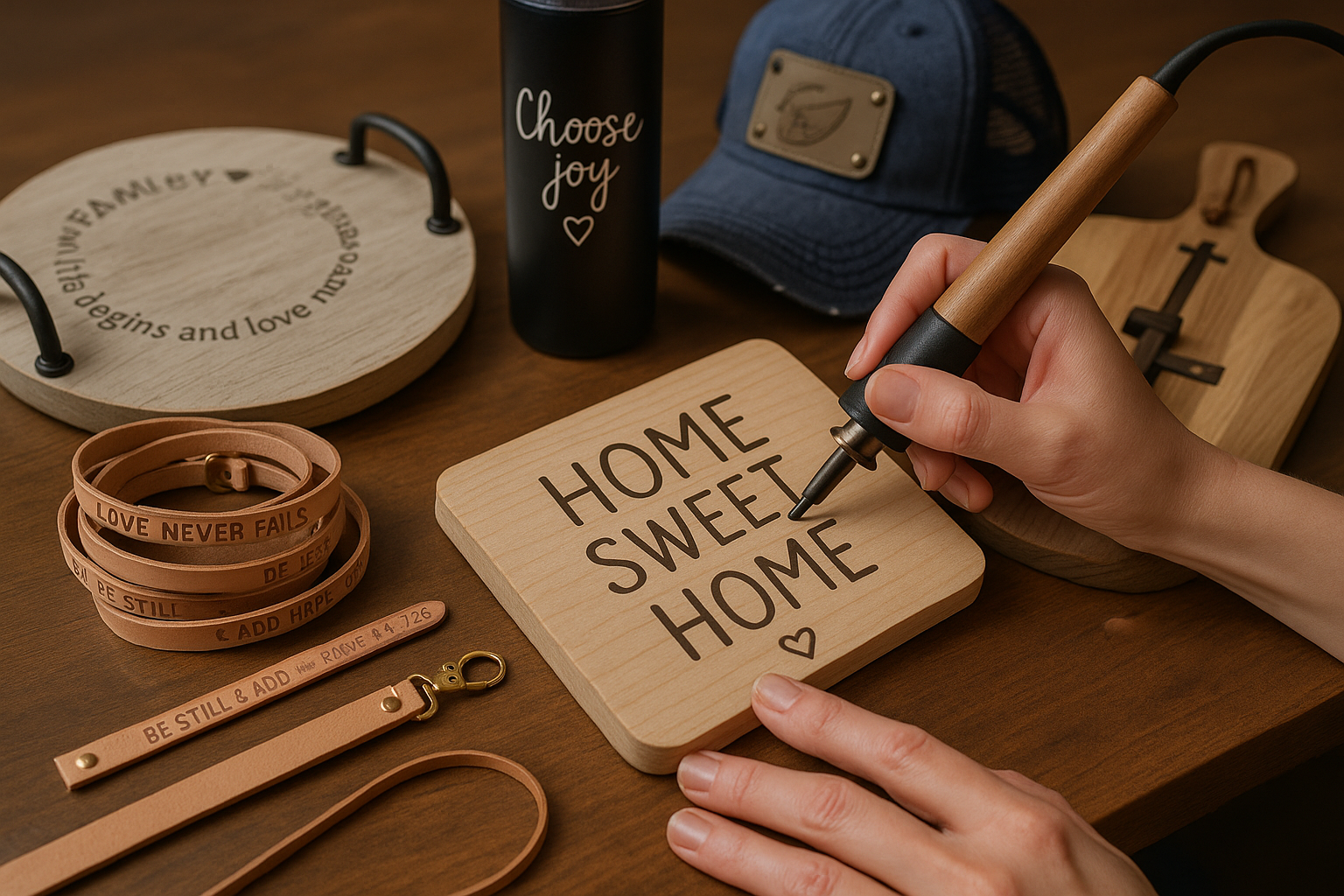 Artisan crafting handmade jewelry