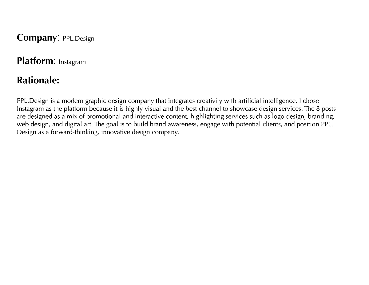 PPL.Design Social Media Content Strategy