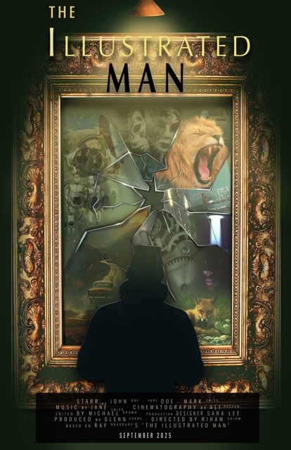 The Illustrated Man Film Poster Design