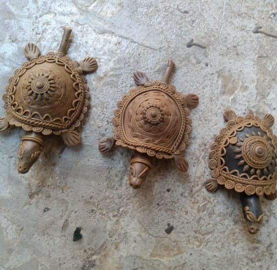 Brass Turtle Set
