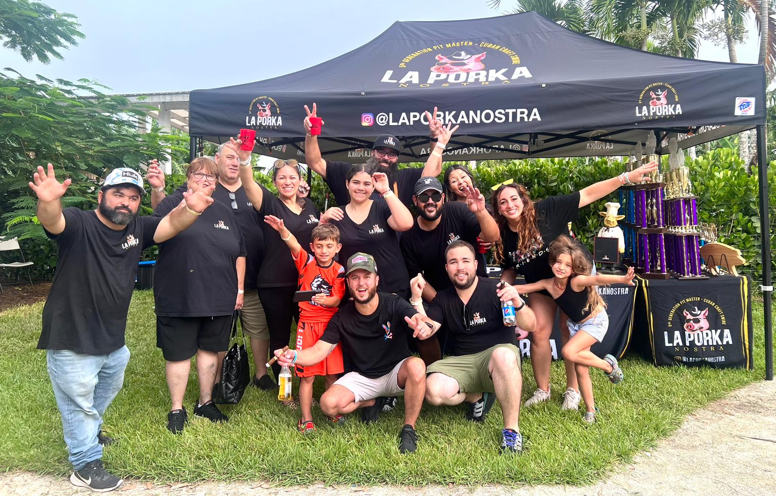 La Porka Nostra Competition BBQ - South Florida Cuban BBQ Competition BBQ