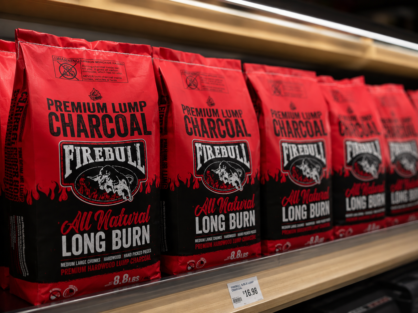 Firebull on retail shelf