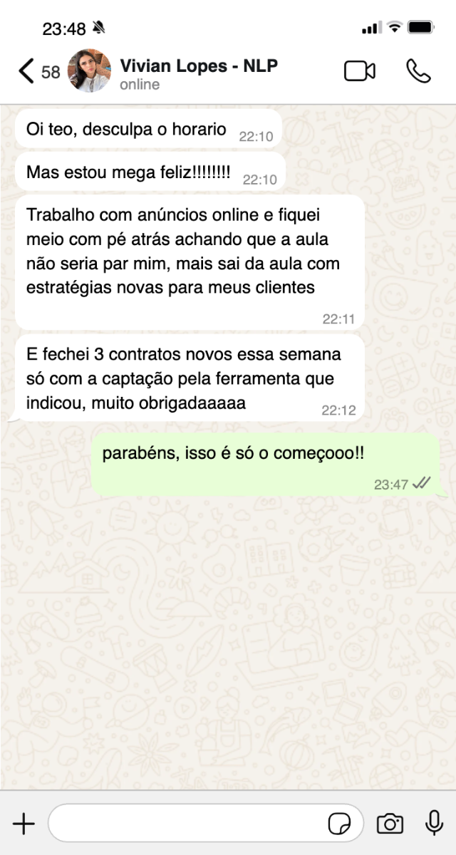 Depoimento Vivian Lopes