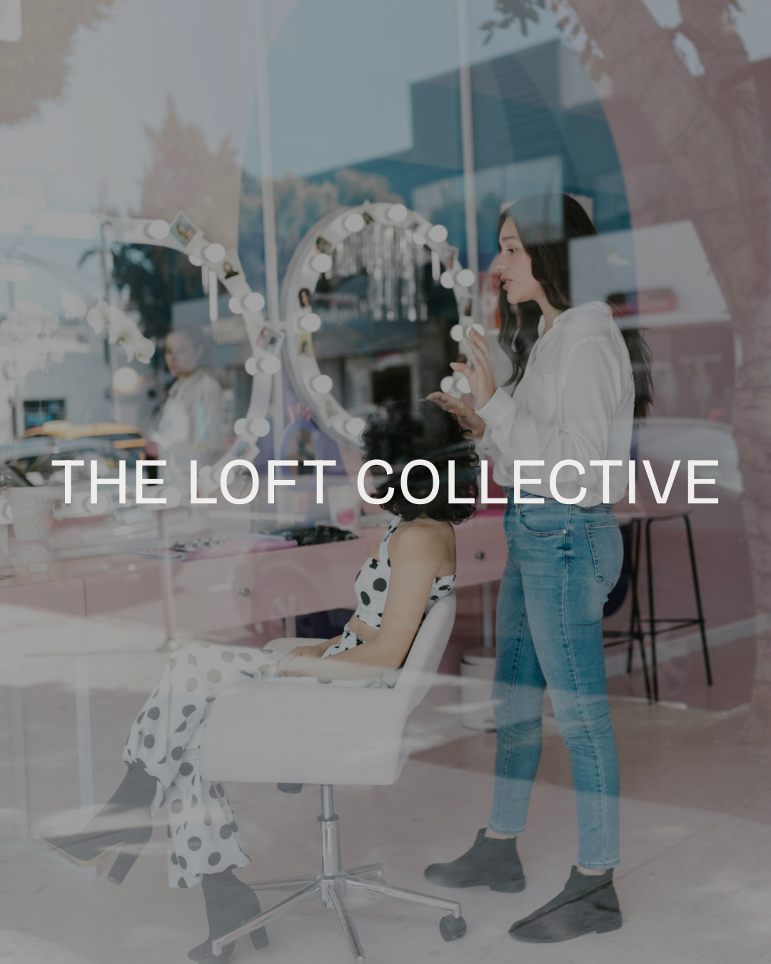 The Loft Collective — hair studio social media content