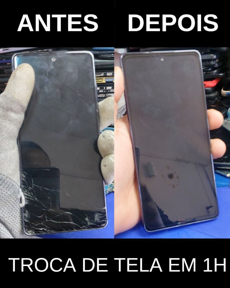 Antes do reparo - Restauração Completa